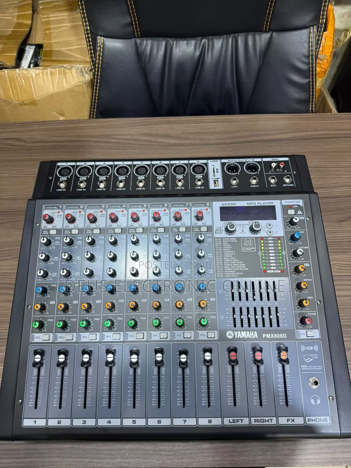 Powered Mixer Channel 8
520,000/=