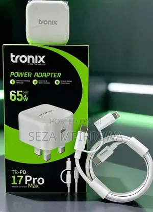 Charger Tronix Original 65W Super Fast Charger (USB 2 in 1)