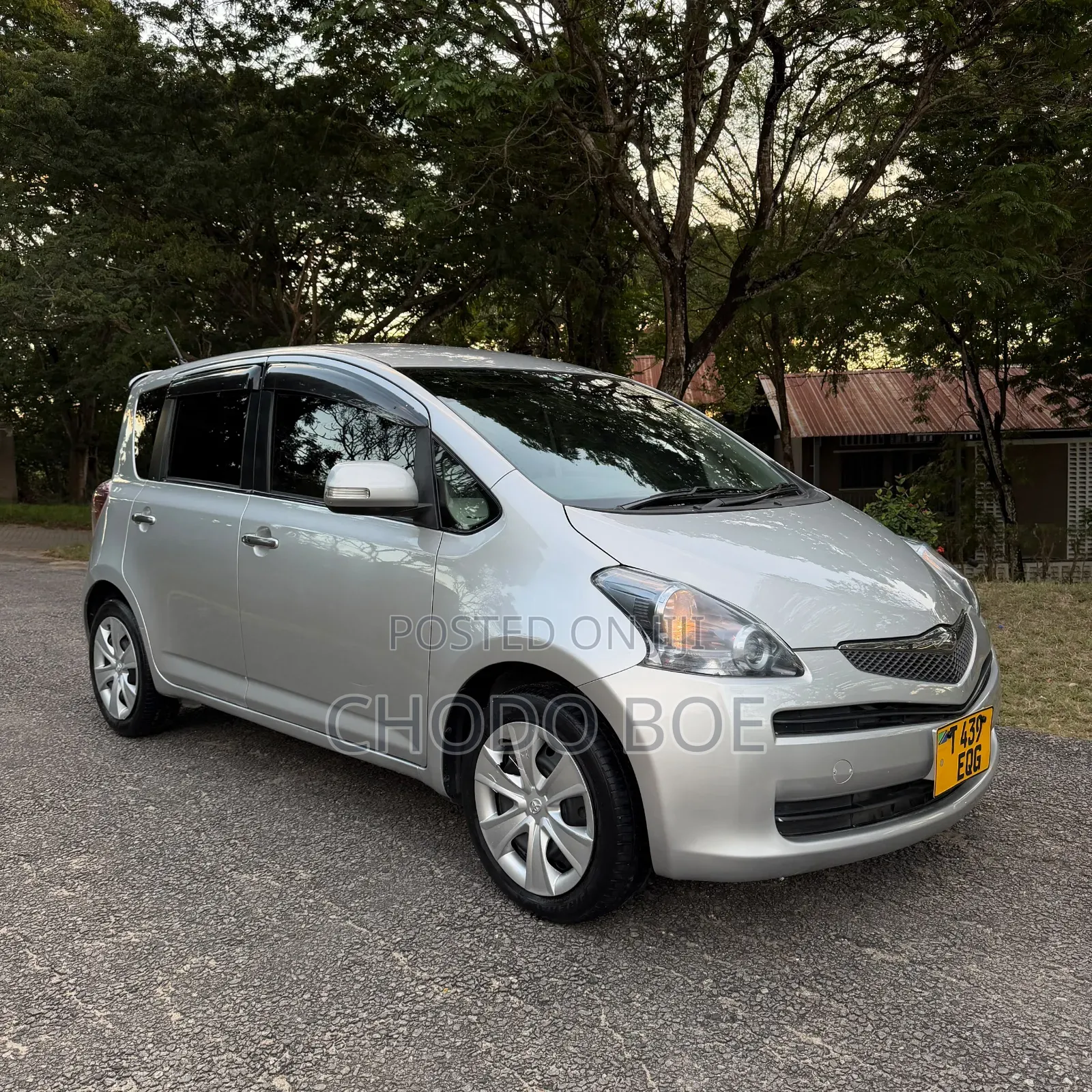 Toyota Ractis 2009 Silver
