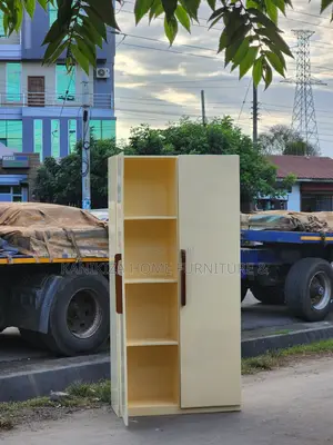 Simple Wadrobes Yenye Milango Miwili Maalumu Kwa Nguo Na Rangi Pendwa