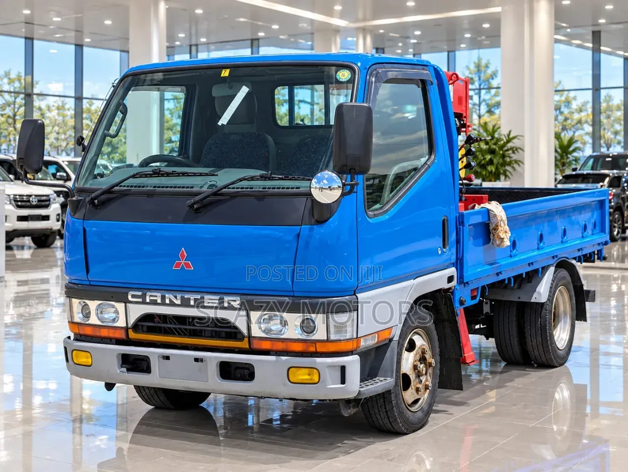 Mistubishi Canter Crane Truck