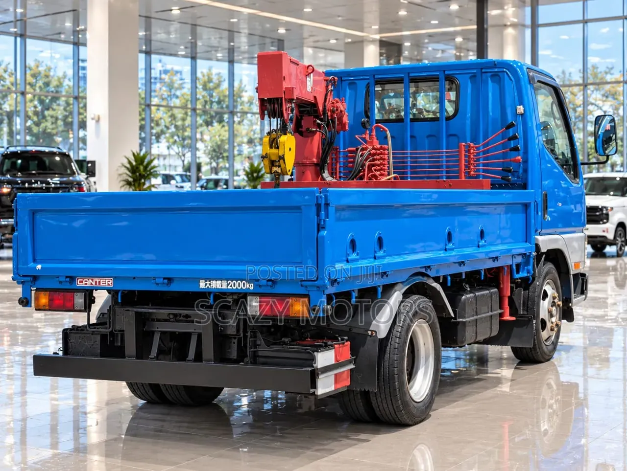 Mistubishi Canter Crane Truck