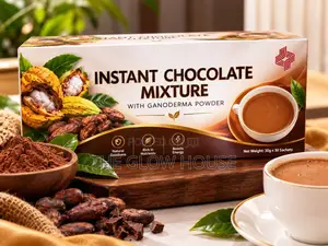 Instant Chocolate Mixture With Ganoderma Powder