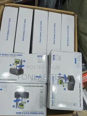 HARDDISK DOCK STATION (Kifaa Cha Kuwekea Harddisk. Isome Kwa PC)