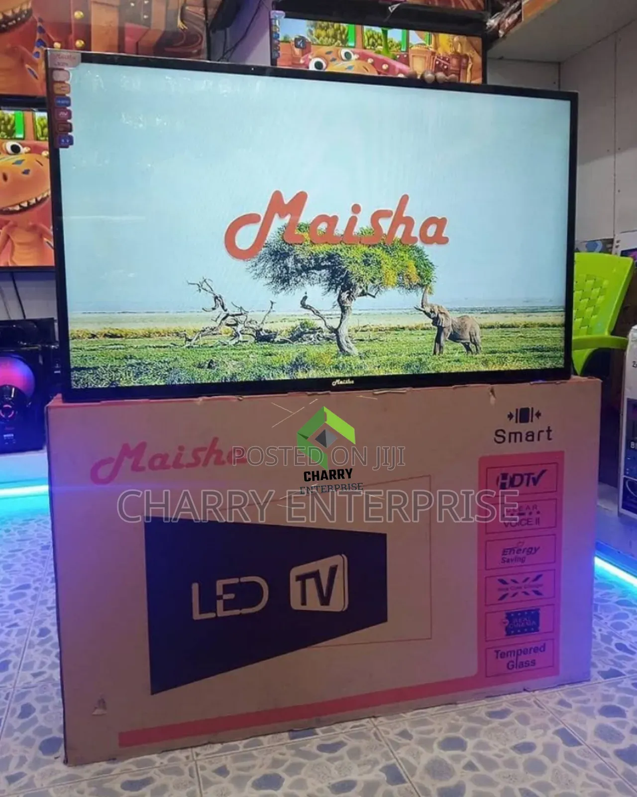 Maisha SMART TV Inch 50" Tempered Glass Haivunjiki Kiurahisi