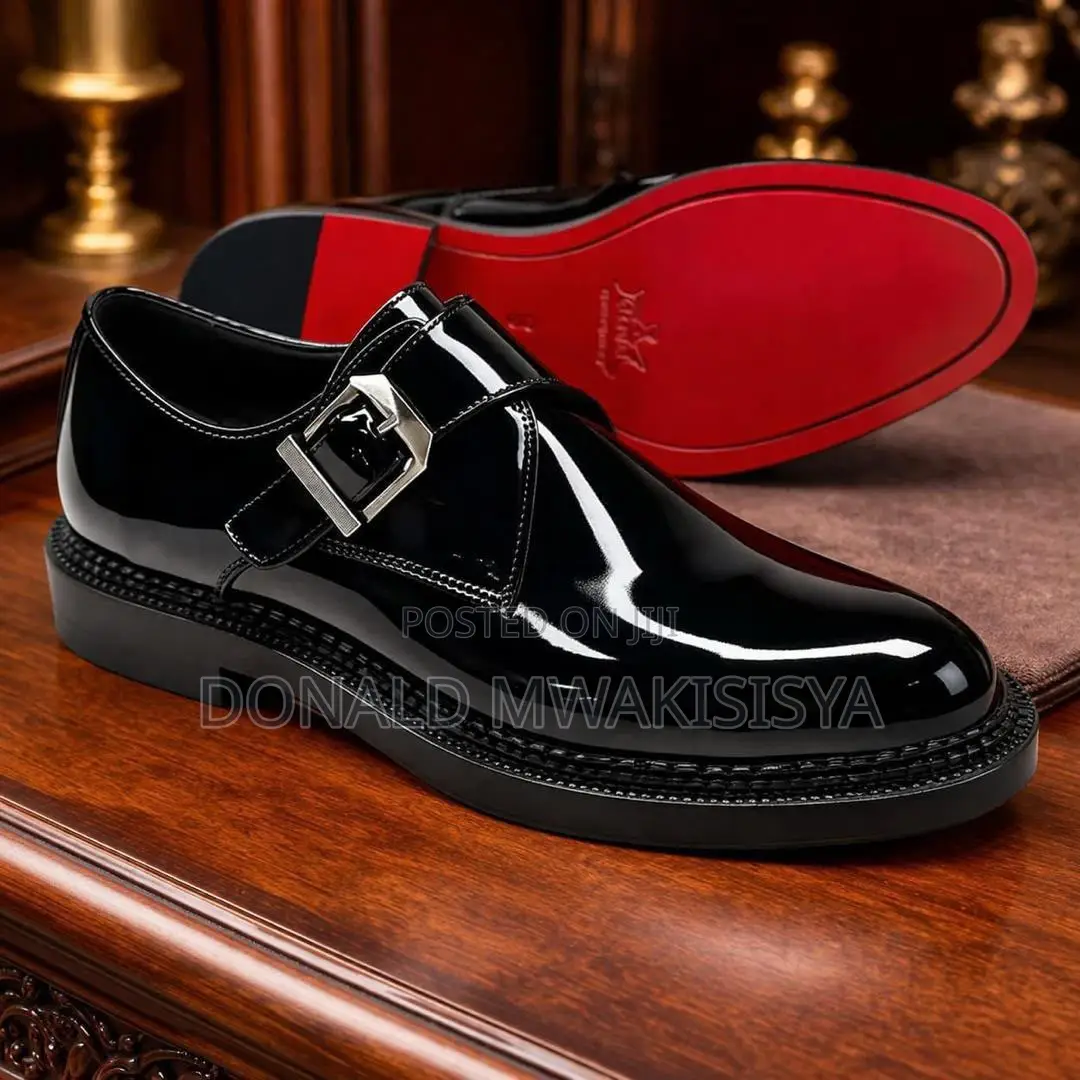 Monk Strap Red Sole Shoes - Boss Edition 2026