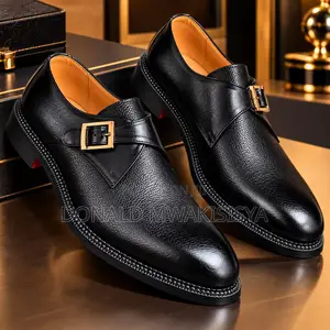 Monk Strap Red Sole Shoes - Boss Edition 2026