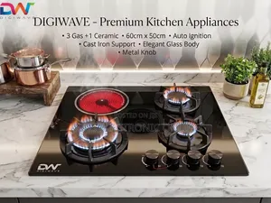 *DIGIWAVE 3Gas + 1Ceramic Plate Glass Body at 285,000