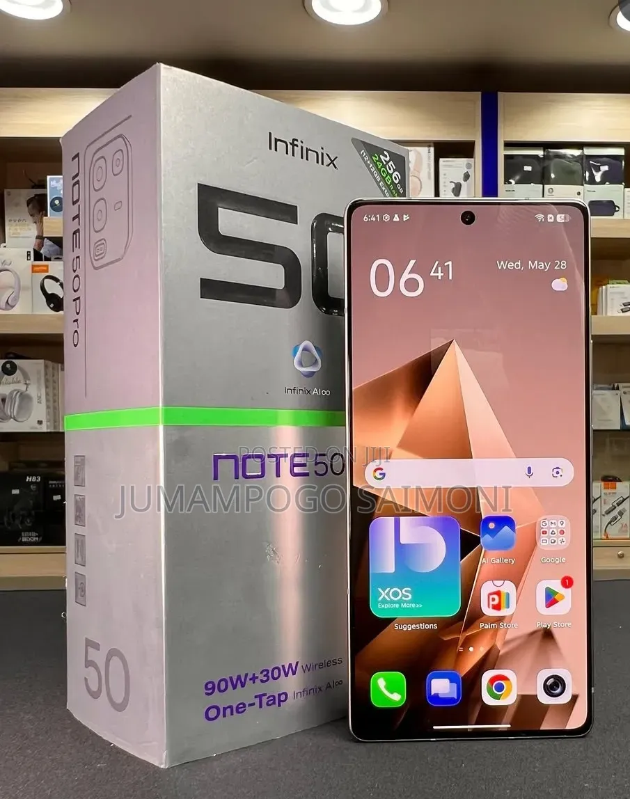 New Infinix Note 50 Pro 256 GB White