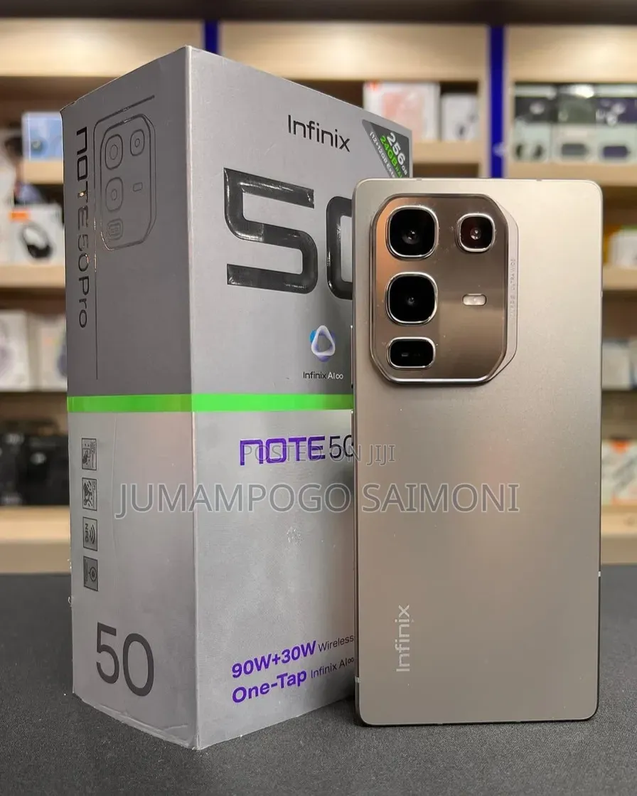 New Infinix Note 50 Pro 256 GB White