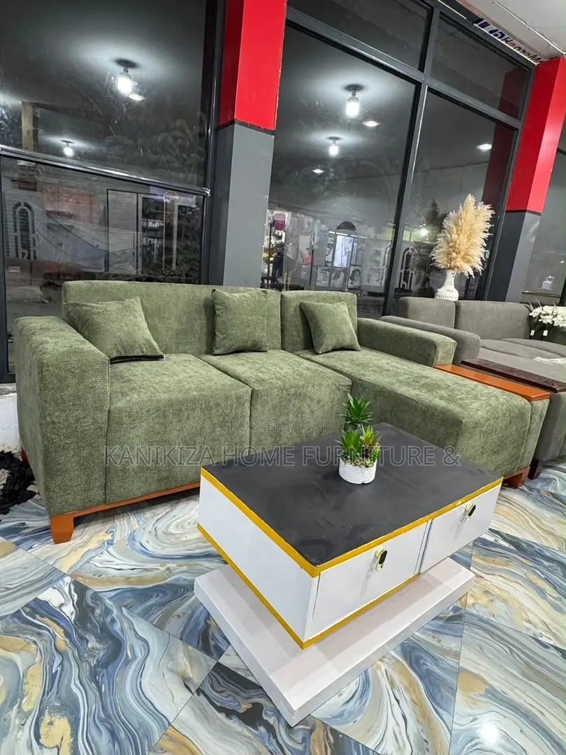 Simple L Shaped Sofa Ya Watu Wanne