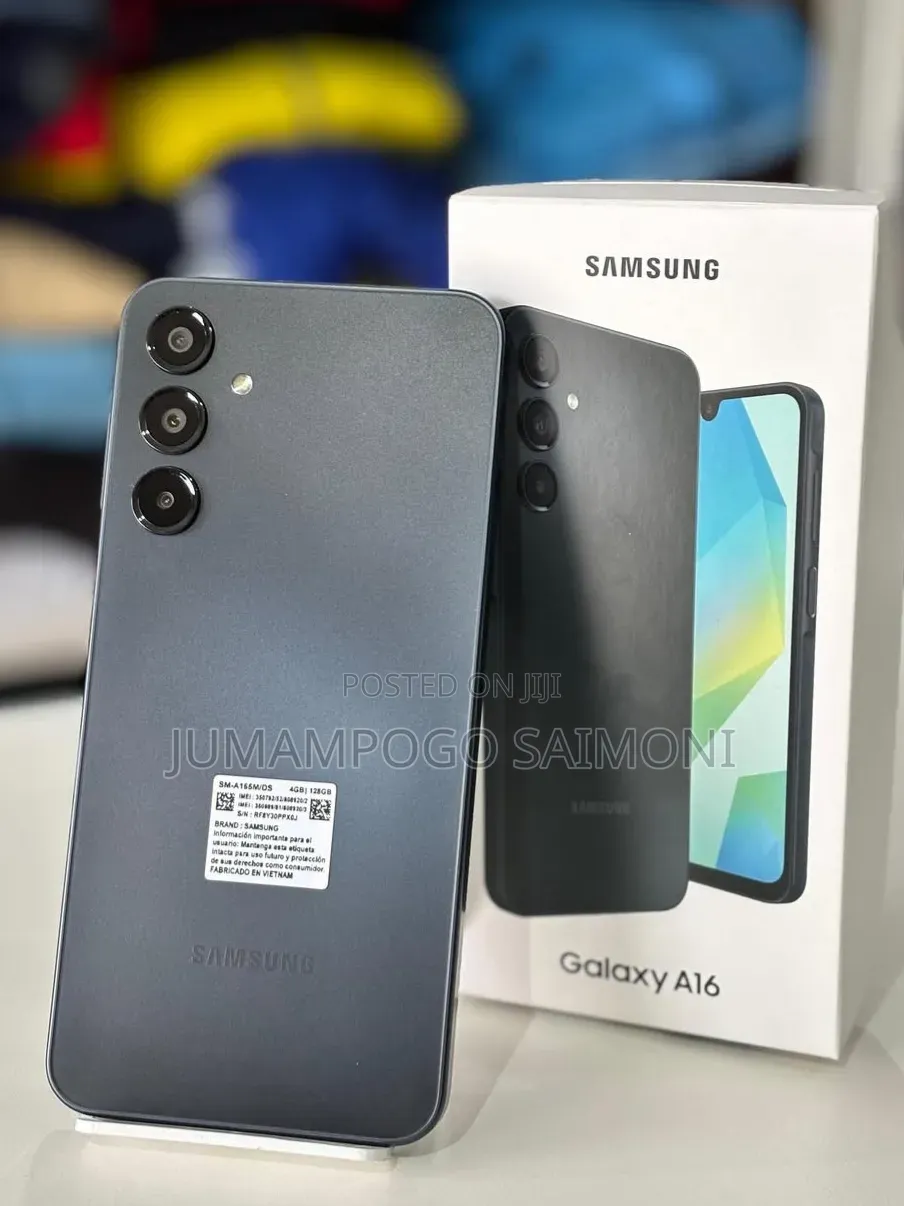 New Samsung Galaxy A16 5G 256 GB Black