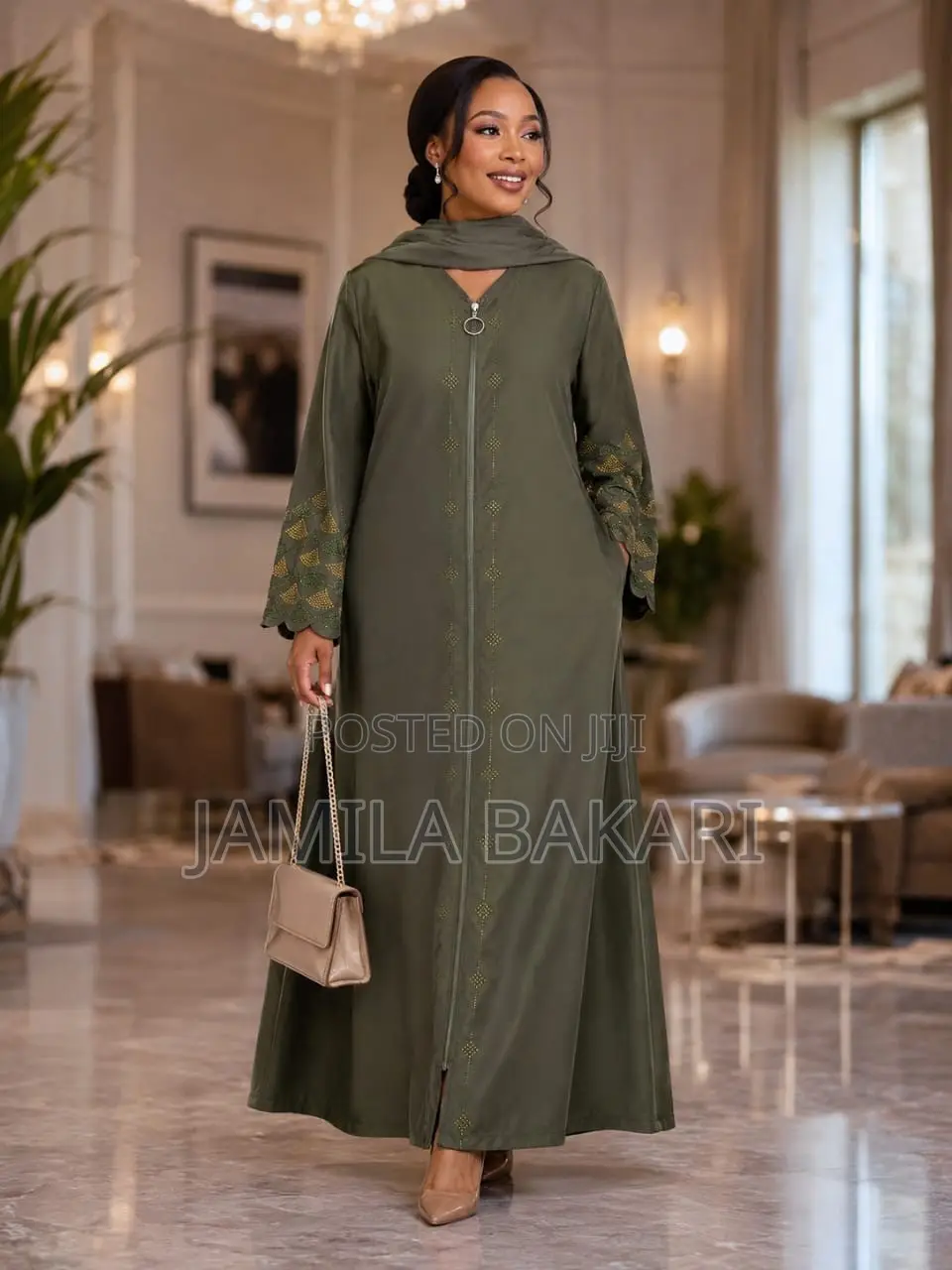 > Abaya Za Kike Oman Cotton Nzuri Sana Tabata