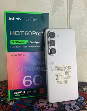 New Infinix Hot 60 Pro+ 256 GB White