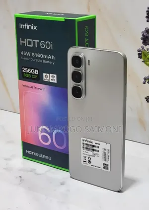 New Infinix Hot 60 Pro+ 256 GB White