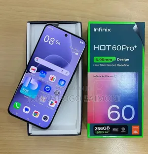 New Infinix Hot 60 Pro+ 256 GB Black