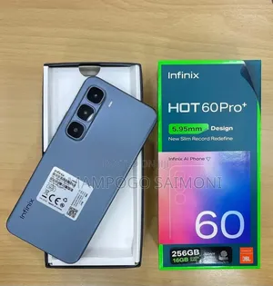 New Infinix Hot 60 Pro+ 256 GB Black