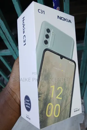 New Nokia C31 64 GB Black