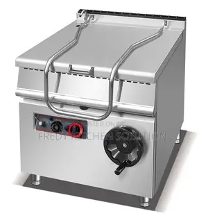 ZH-RS80 - 80L Gas Tilting Braising Pan - Commercial