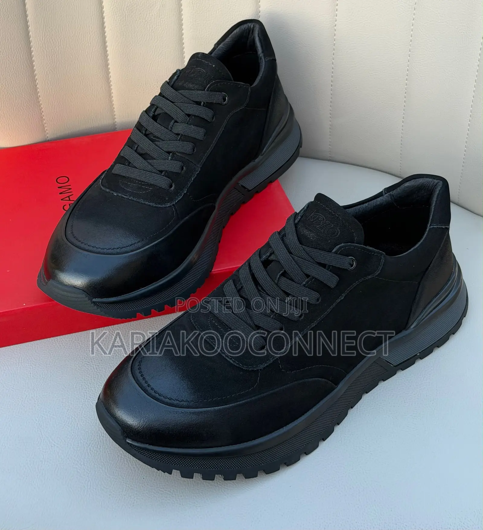 Fabio Moretti Men's Full Leather Sneakers