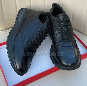 Fabio Moretti Men's Full Leather Sneakers