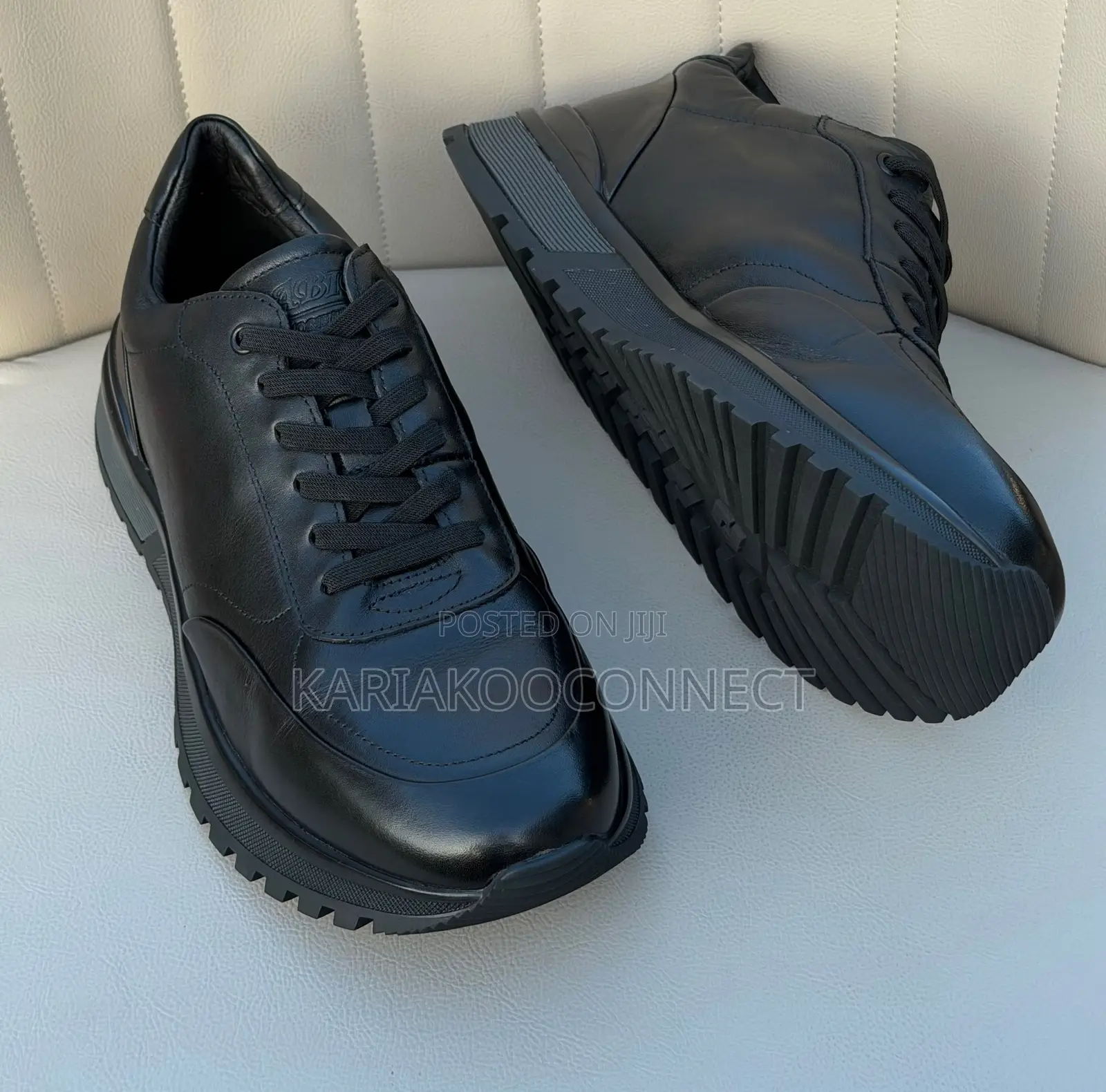 Fabio Moretti Men's Full Leather Sneakers