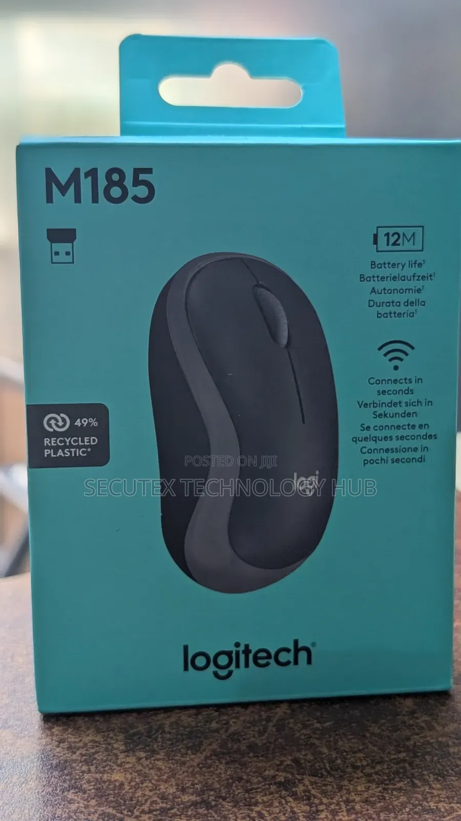 Logitech M185 Wireless Mouse –