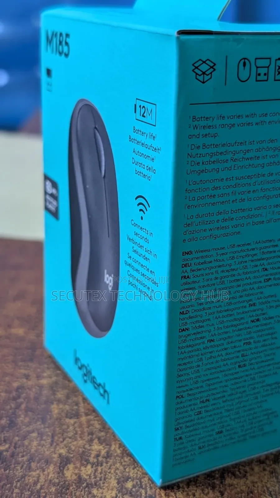 Logitech M185 Wireless Mouse –