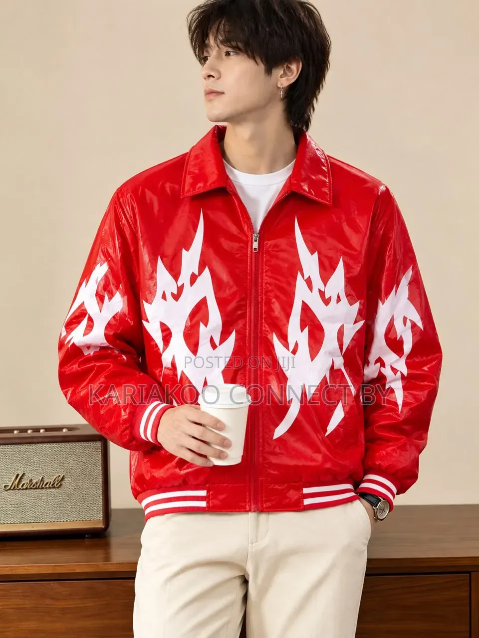 Vintage Biker Racing Style Leather Jackets