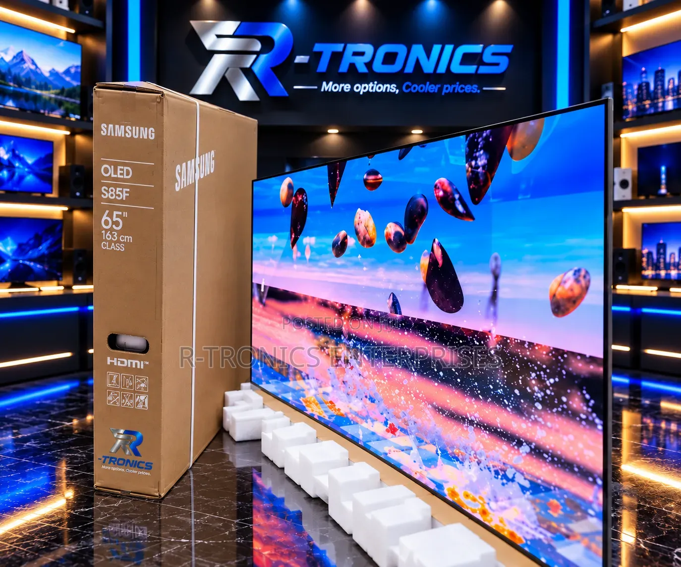 Samsung 65" S85F OLED Smart TV. 