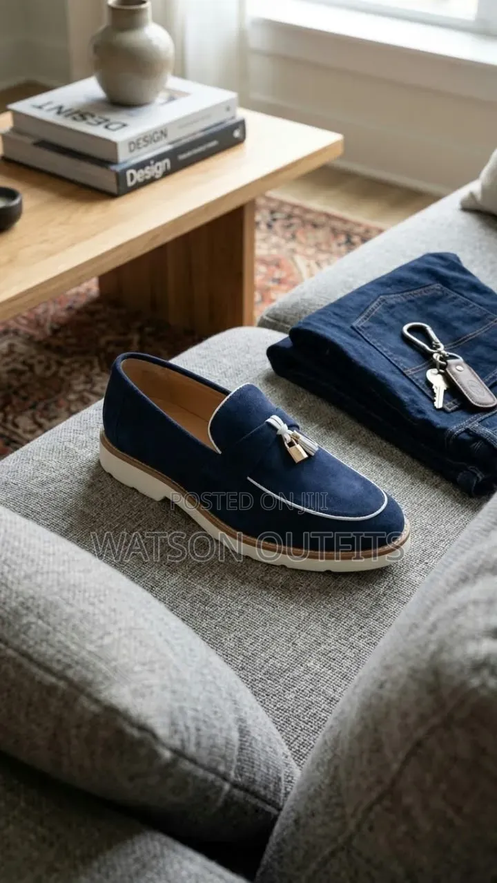 Men's Leather Shoes Multicoloured Loafers Brand New and Original