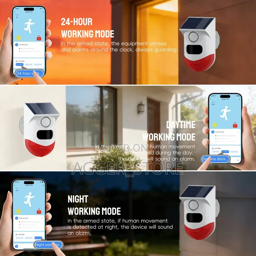 Solar Sensor Alarm