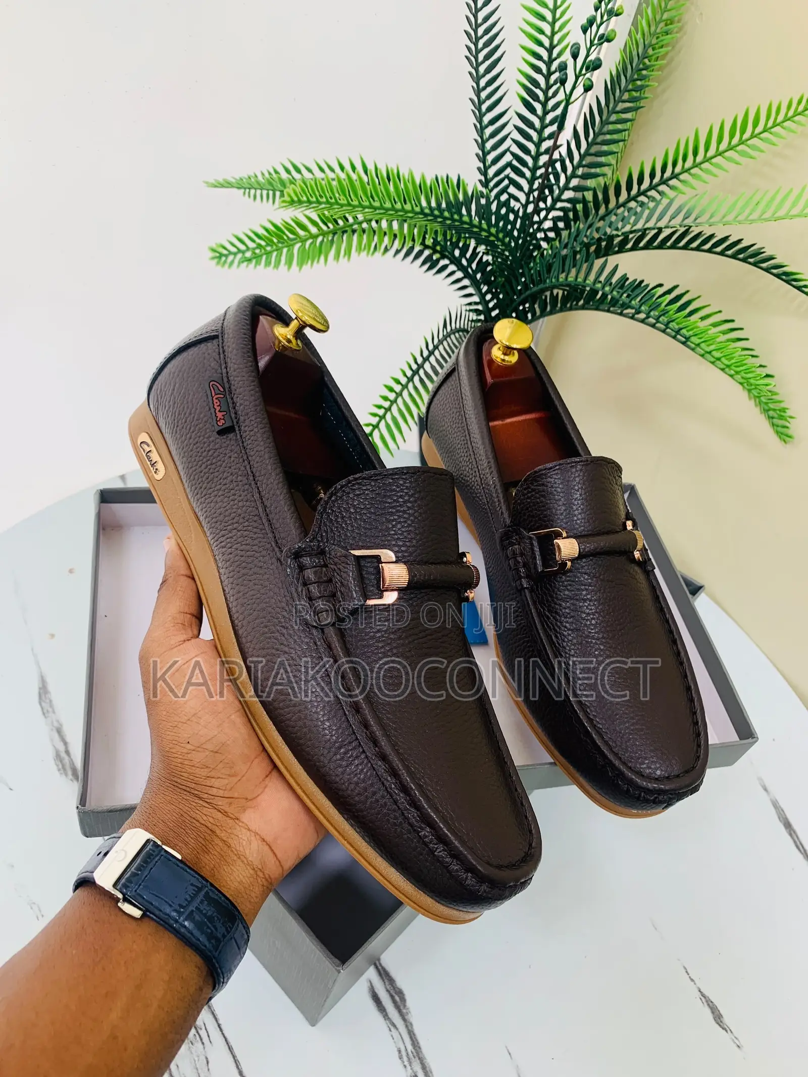 Men's Leather Horsebit Loafers