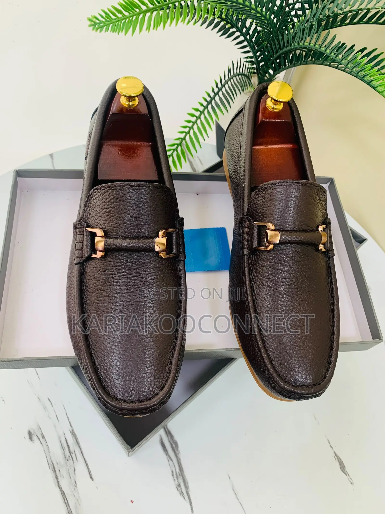 Men's Leather Horsebit Loafers