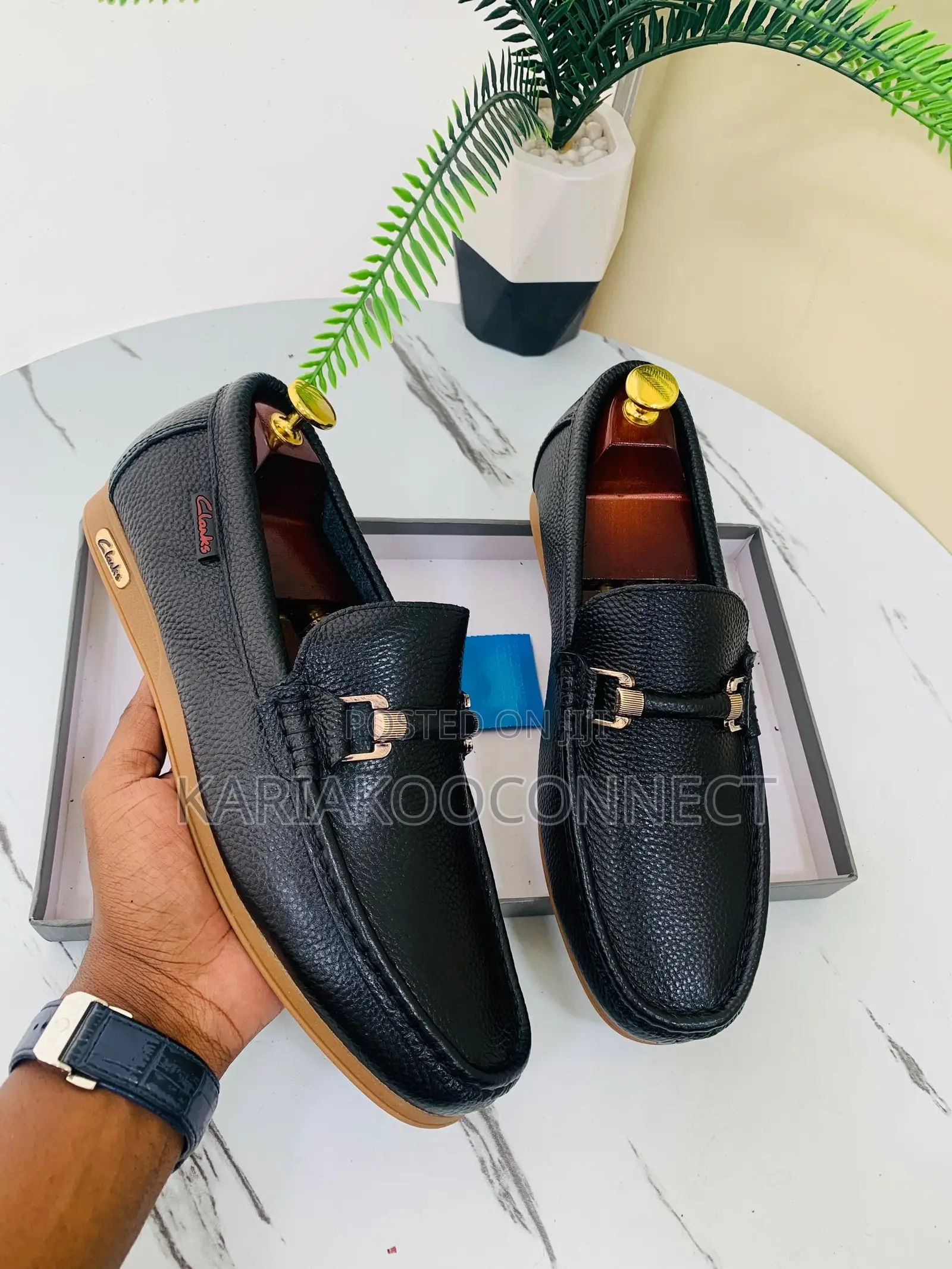 Men's Leather Horsebit Loafers