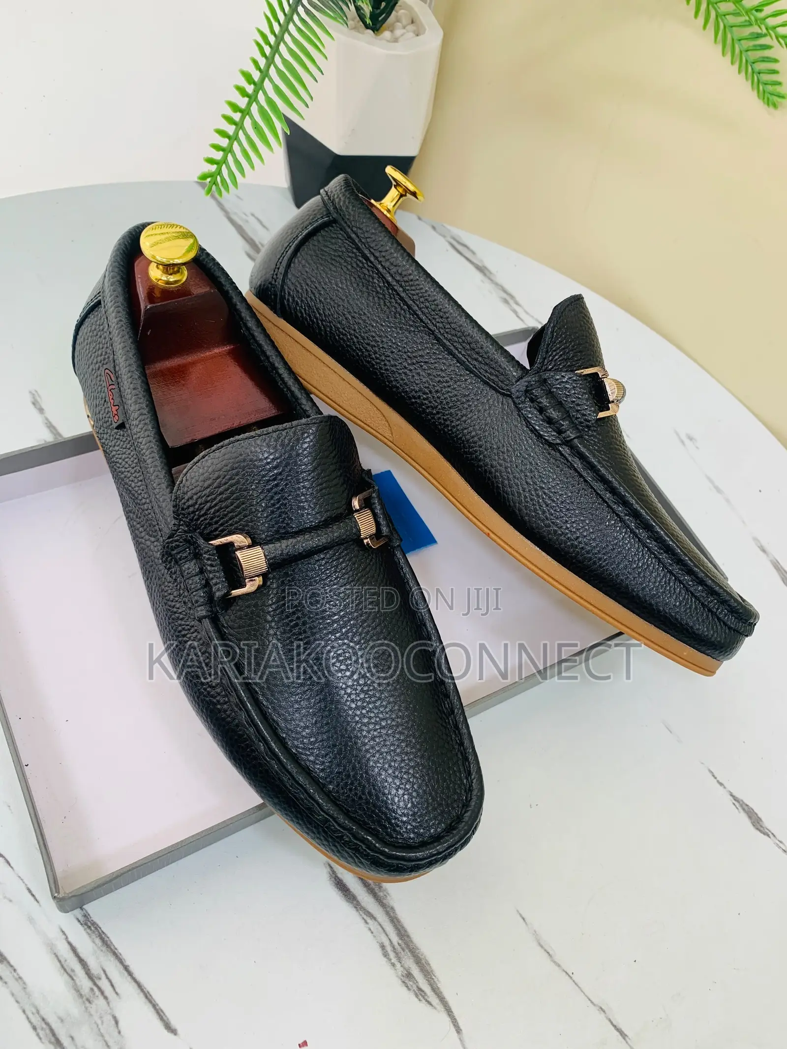 Men's Leather Horsebit Loafers