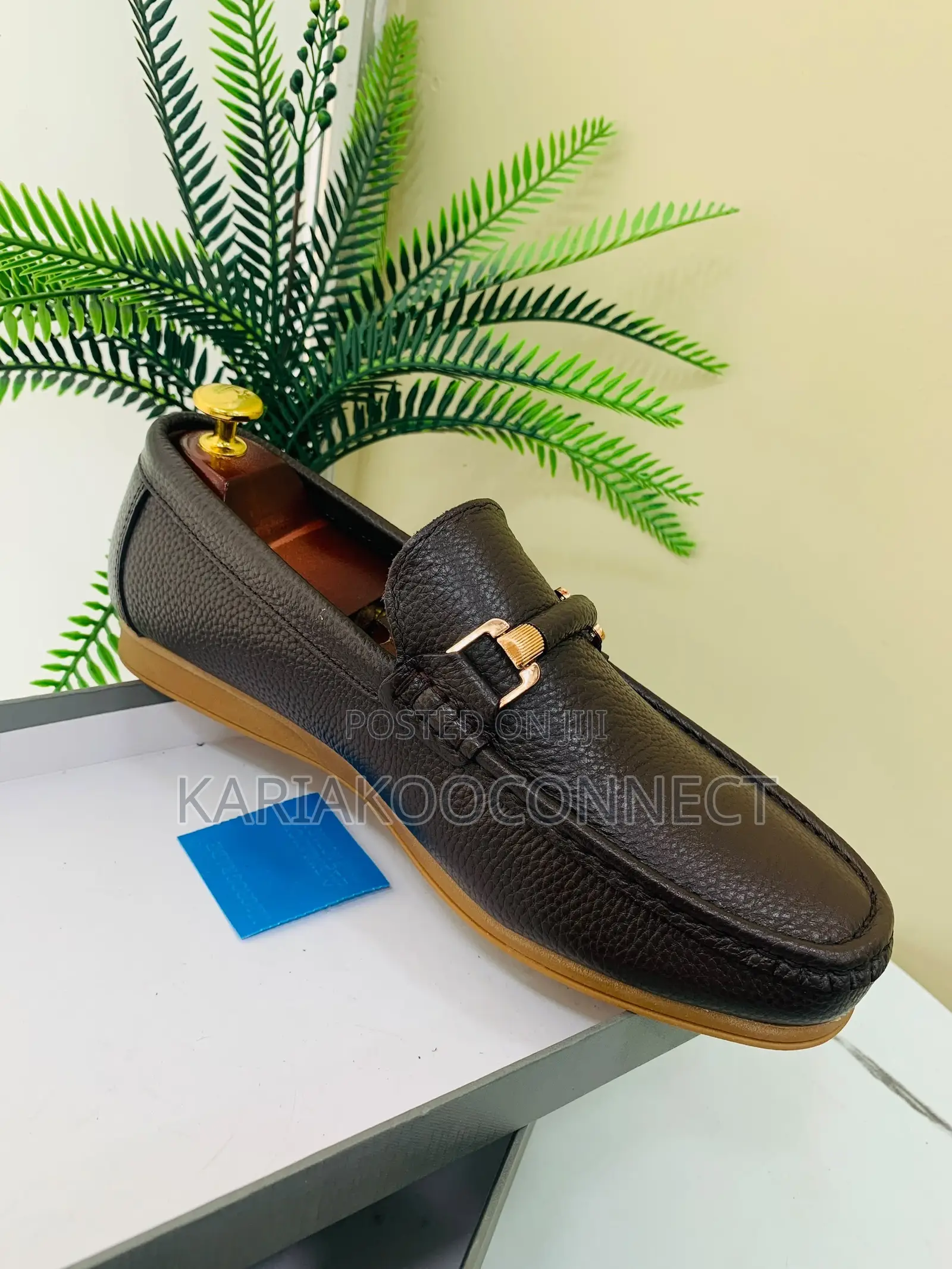 Men's Leather Horsebit Loafers
