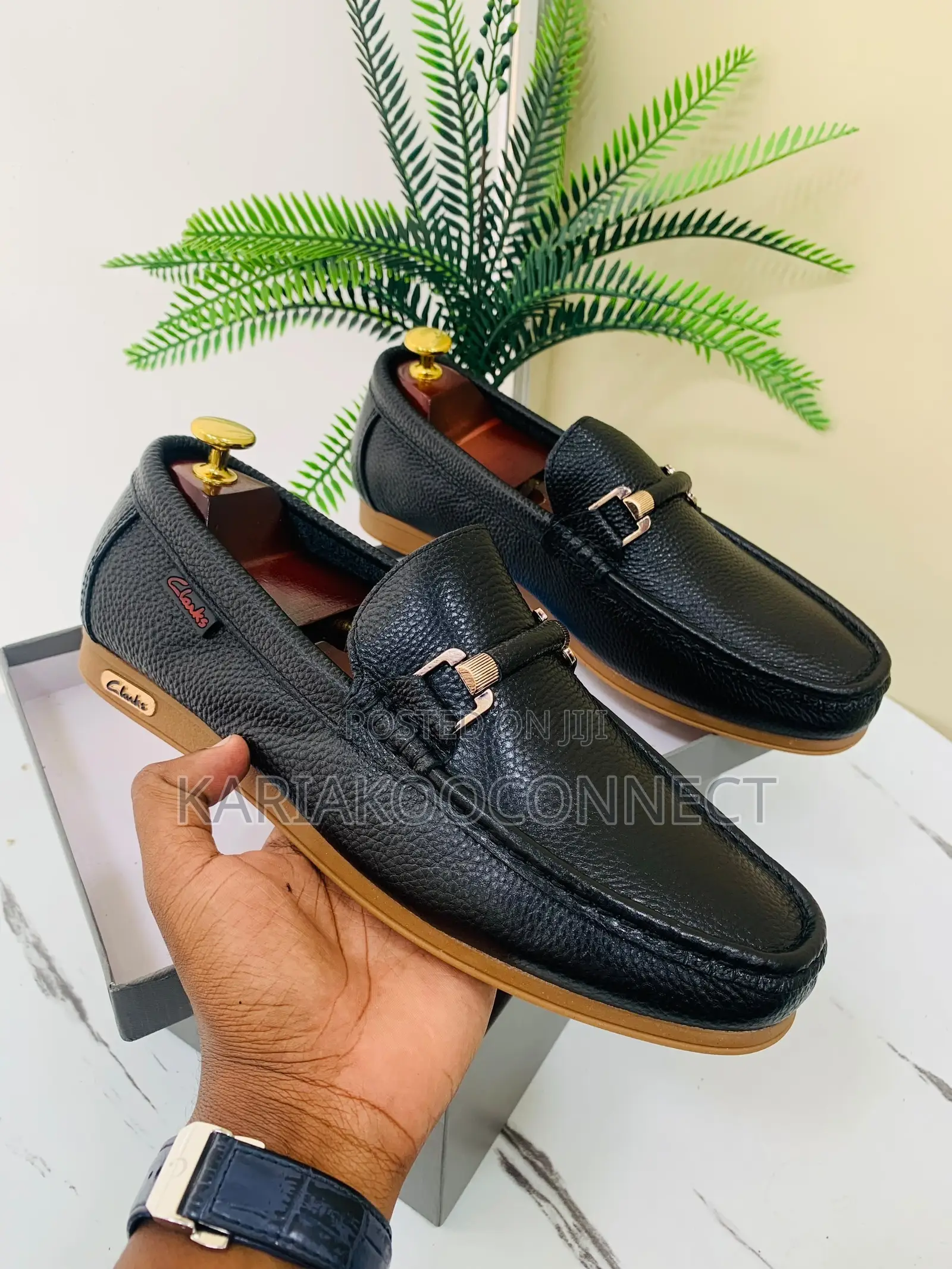 Men's Leather Horsebit Loafers