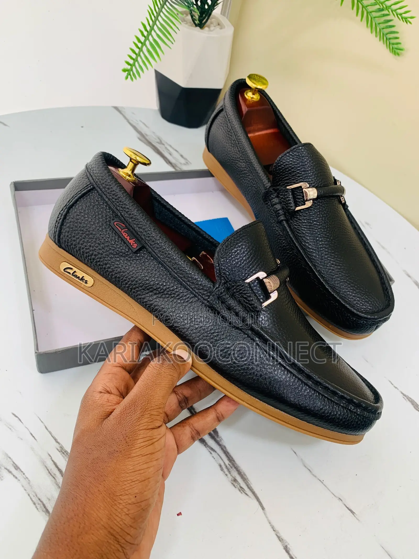 Men's Leather Horsebit Loafers