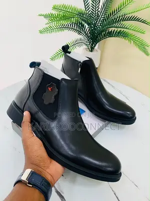 Men's Leather Chelsea Boots