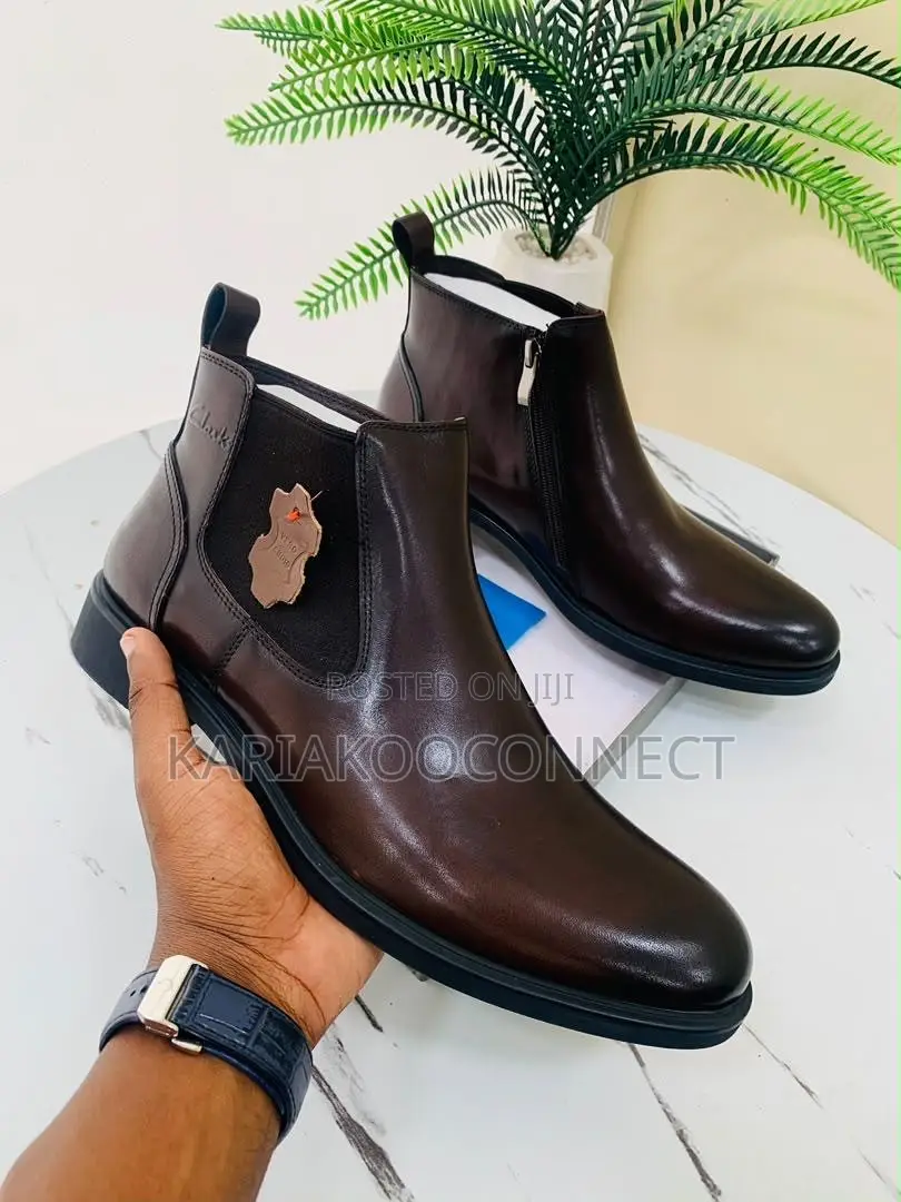 Men's Leather Chelsea Boots