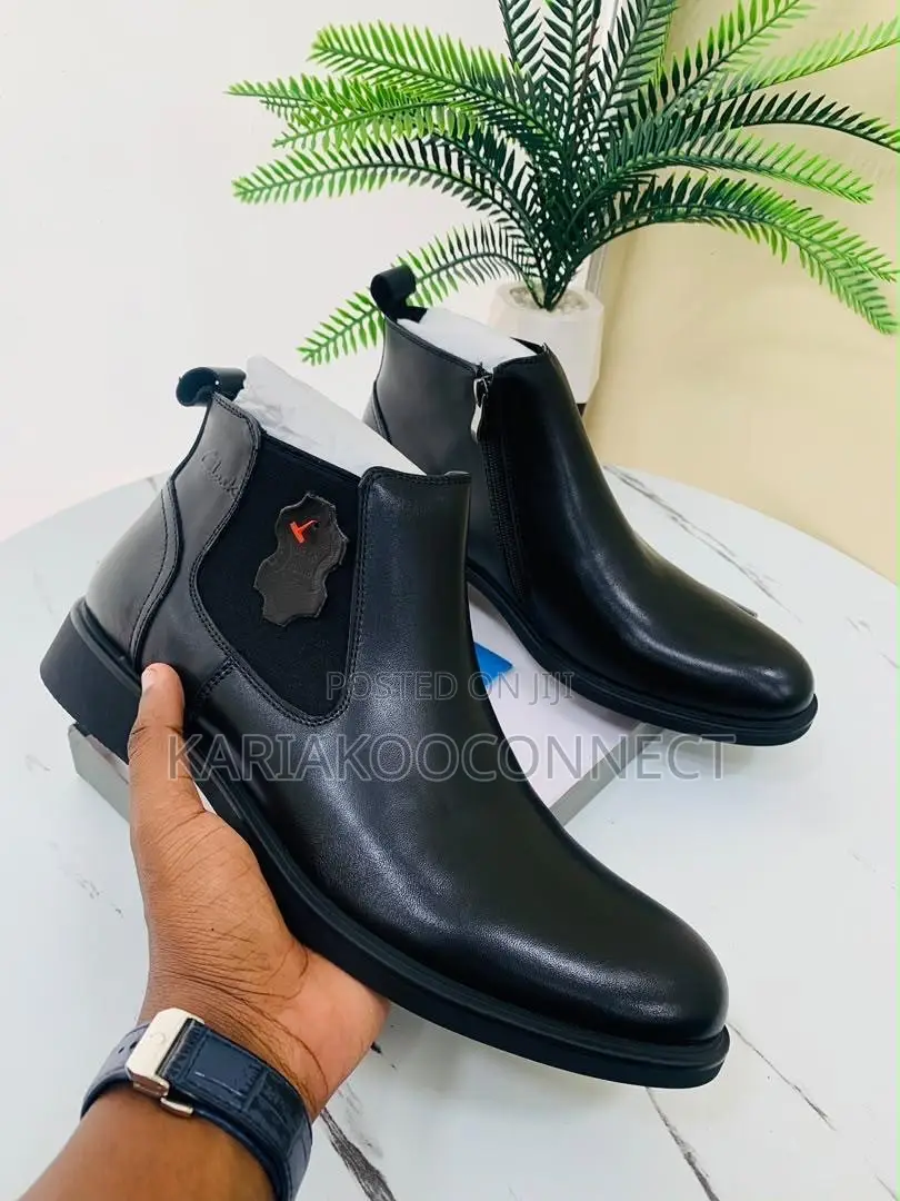 Men's Leather Chelsea Boots