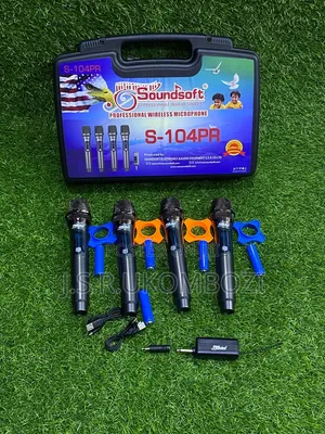 4 Professional Microphone Sound Soft S-104pr