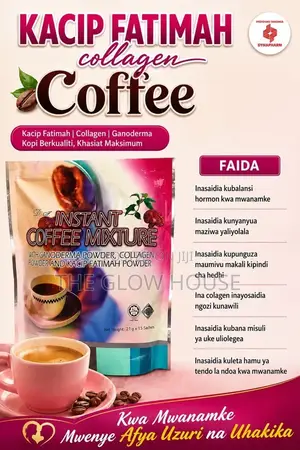 Instant Coffee Moxture With Ganoderma,kacip and Collagen Powder