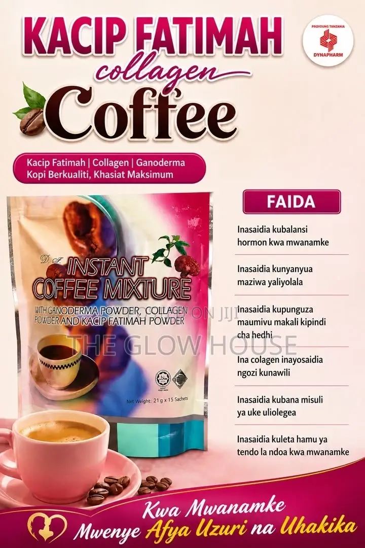 Instant Coffee Moxture With Ganoderma,kacip and Collagen Powder