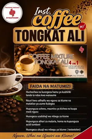 Instant Coffee Mixture With Tongkat Ali 4 in 1