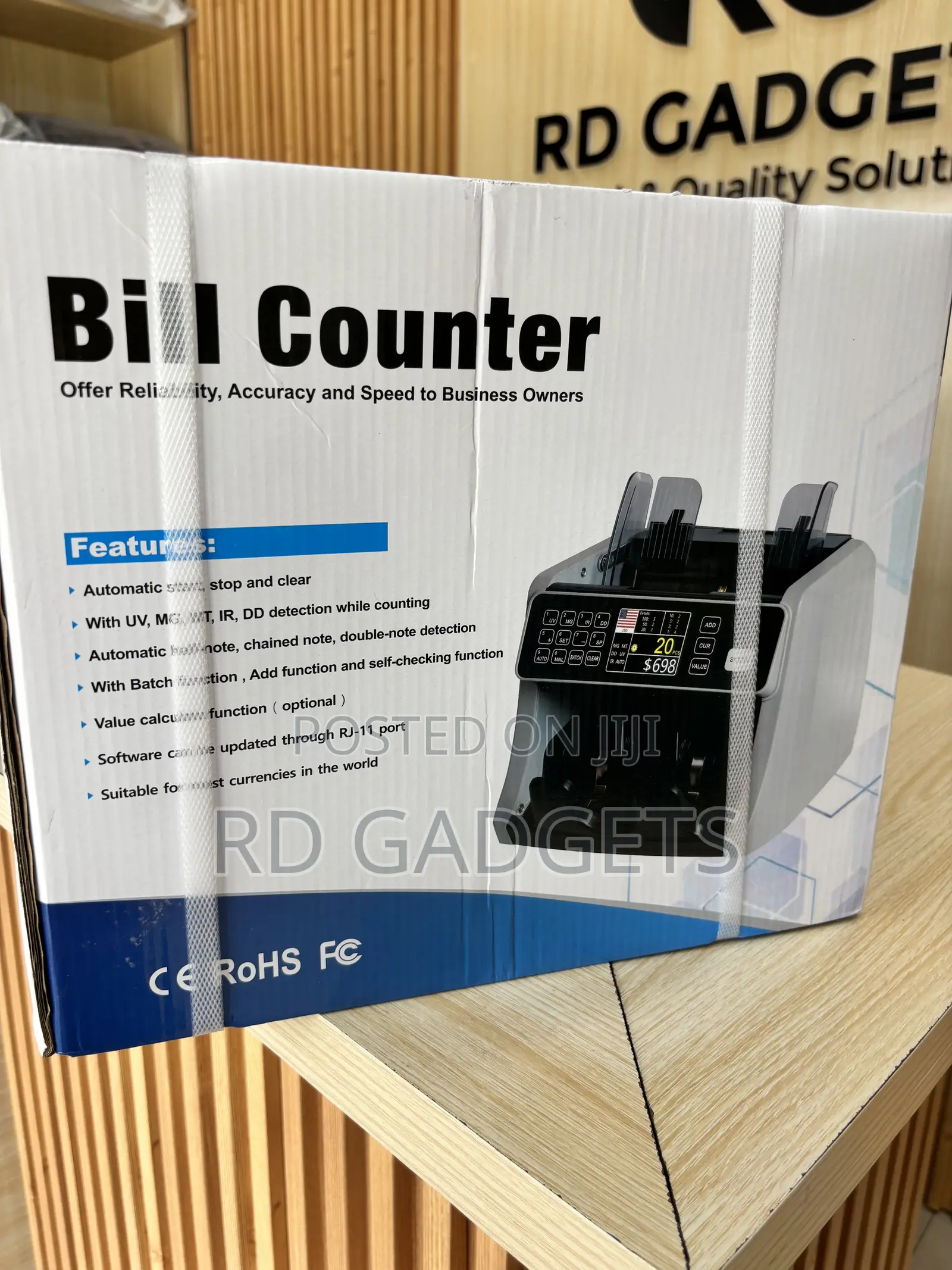 Bill Counter( Machine Za Kuhesabia Hela)