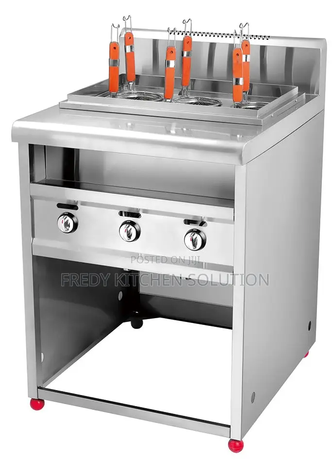 HGN-6HX – 6 Basket Gas Pasta Cooker Commercial