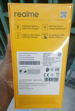 New Realme C85 Pro 256 GB Green