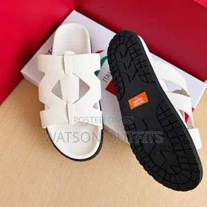 2 Nice Colours De'Rossi Materials Men's Leather Sandals